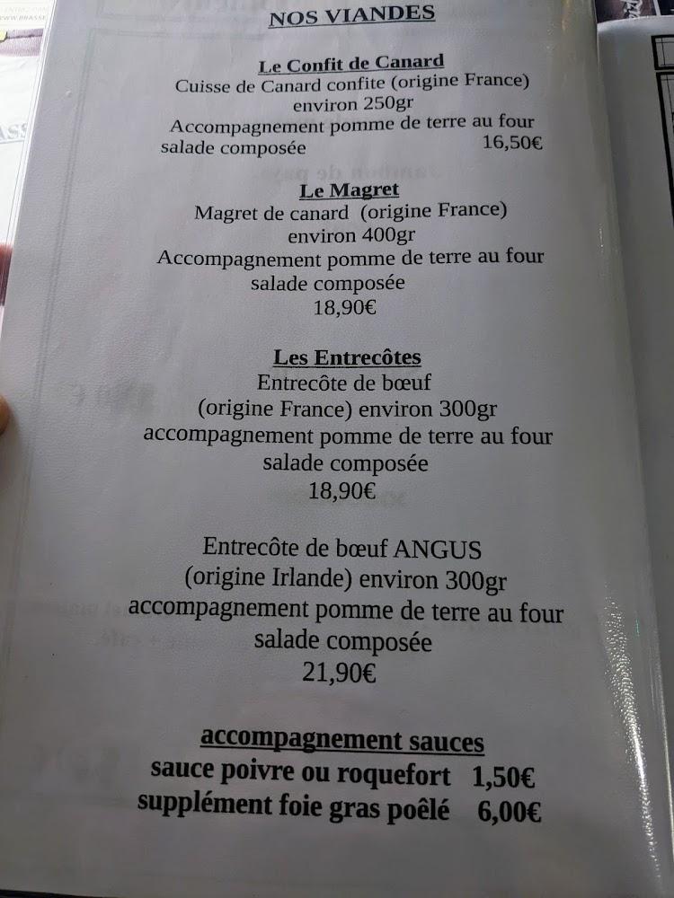 Auberge le Demi Sel - Menu Image 1